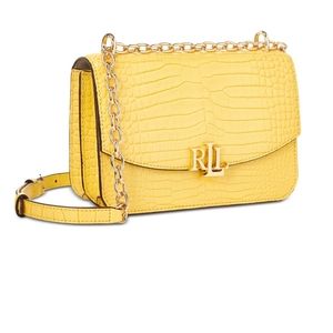 Madison Croc Crossbody by Lauren Ralph Lauren